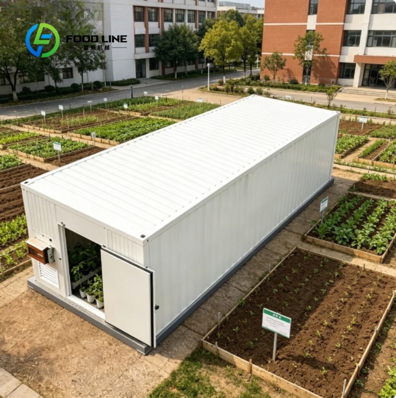 Urban Farming Hydroponics - Smart Planting Container Vertical Farming System